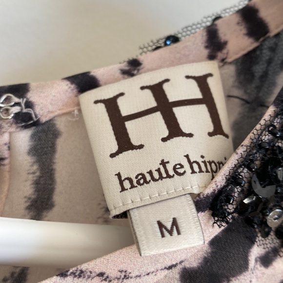 Haute Hippie sequin shoulder blouse - Picture 3 of 7